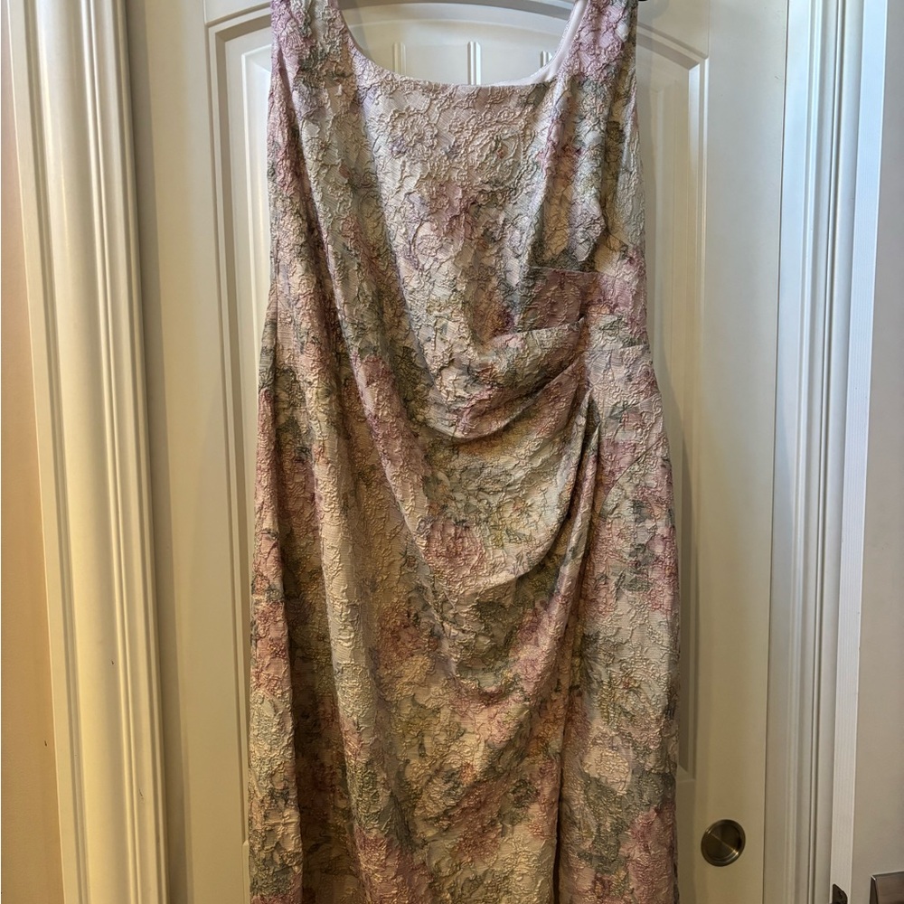 Adrianna Papell Rose Multi Floral Dress